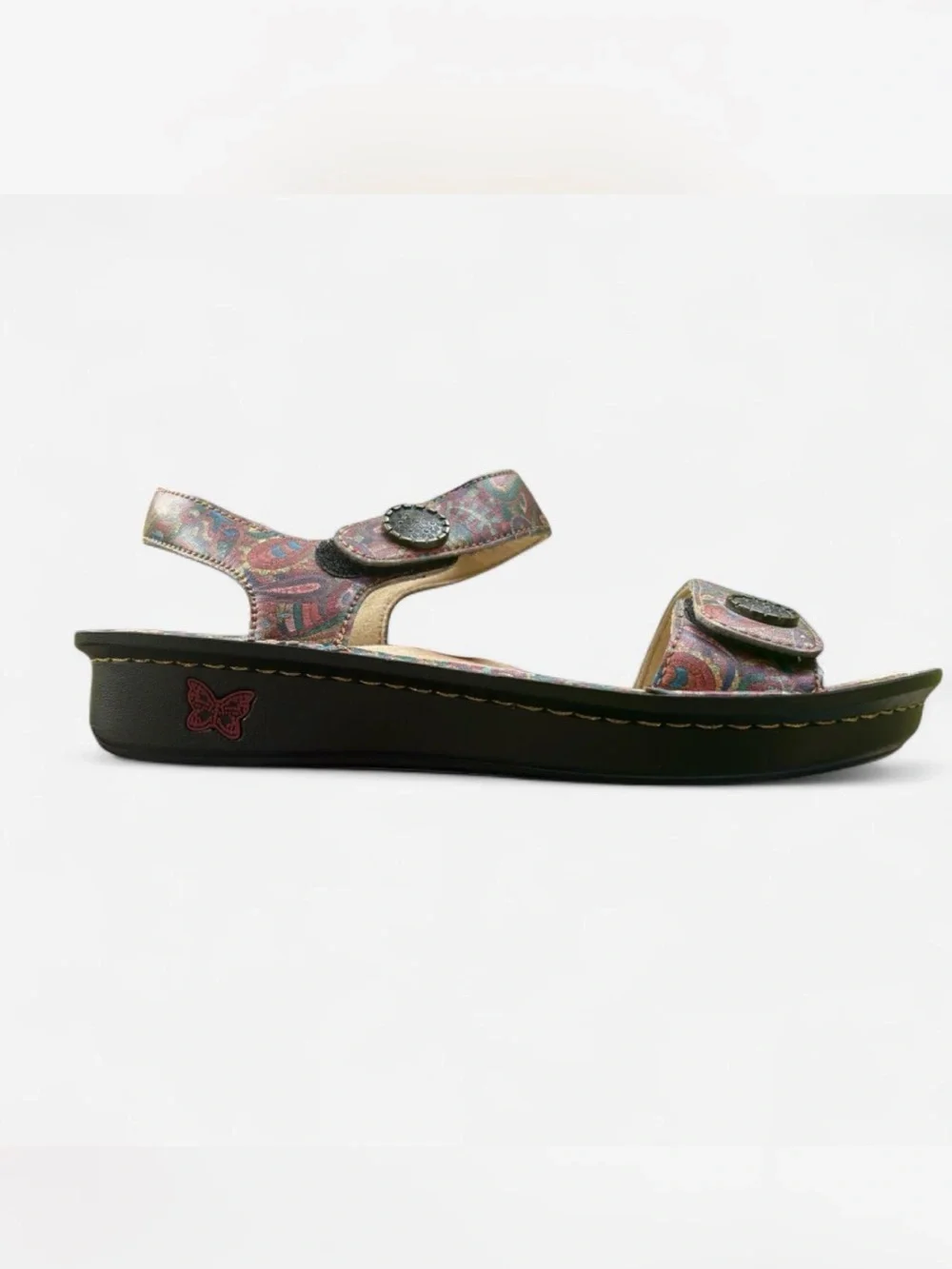 Alegria Women's Paisley Adjustable Strap Sandals - Multicolor
